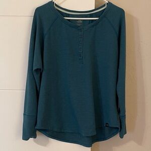 The North Face Women’s teal Henley